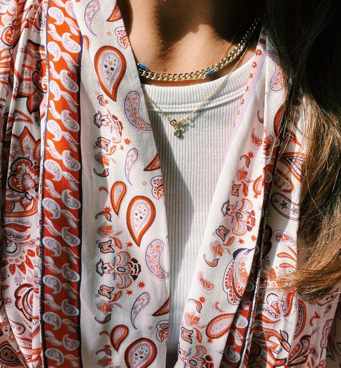 Anna Nina Gourmet Chain Necklace 14K