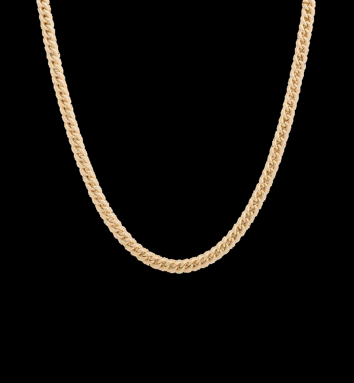 Anna Nina Gourmet Chain Necklace 14K
