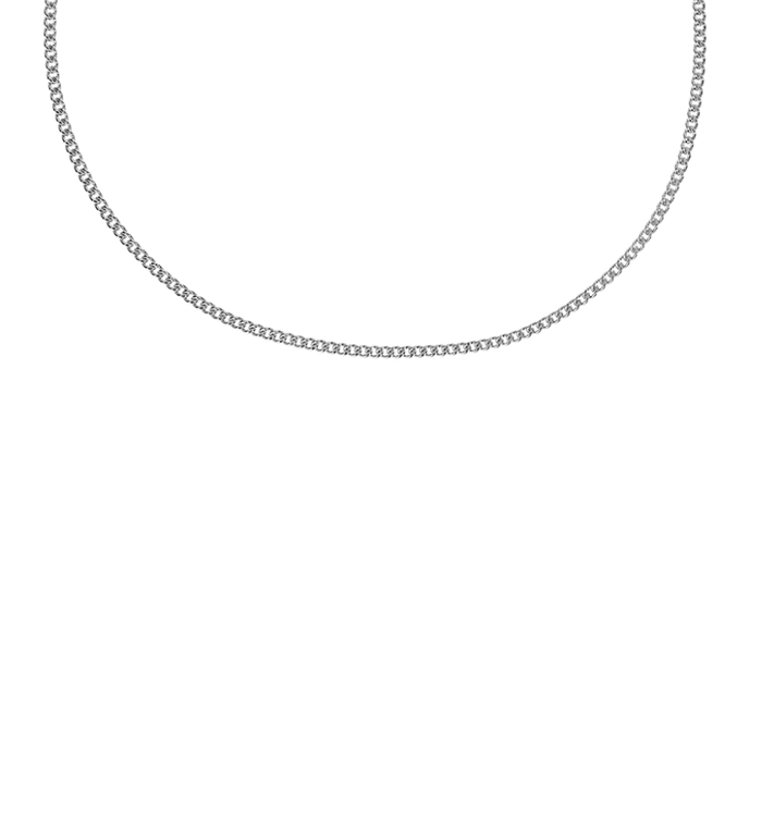 Anna Nina Gourmet Plain Bracelet Silver