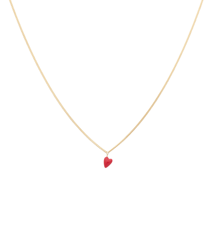 anna nina Heart Beat Necklace Silver