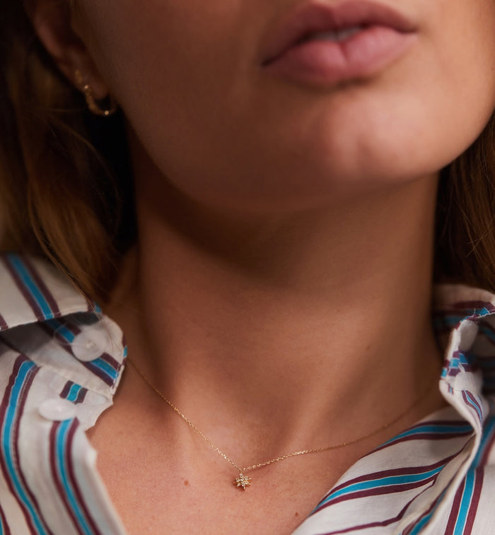 Anna Nina Heavenly Body Necklace 14K