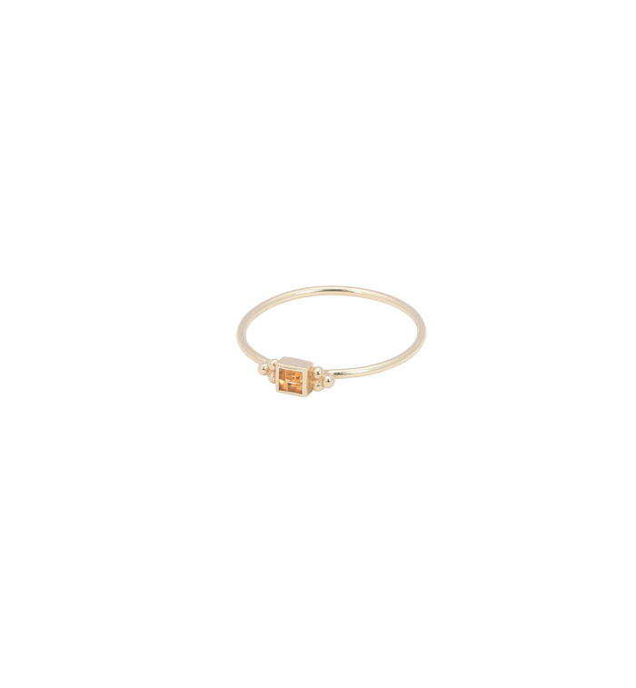 anna nina Honeysuckle Ring 14K Yellow Gold