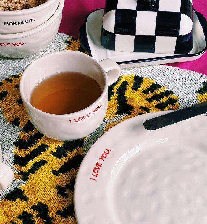 Anna Nina I Love You Cappuccino Mug