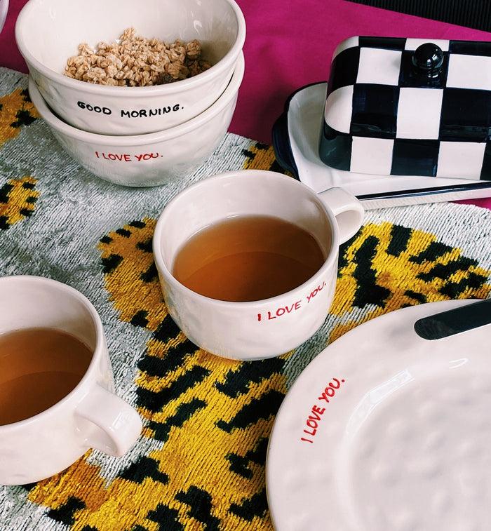 Anna Nina I Love You Cappuccino Mug