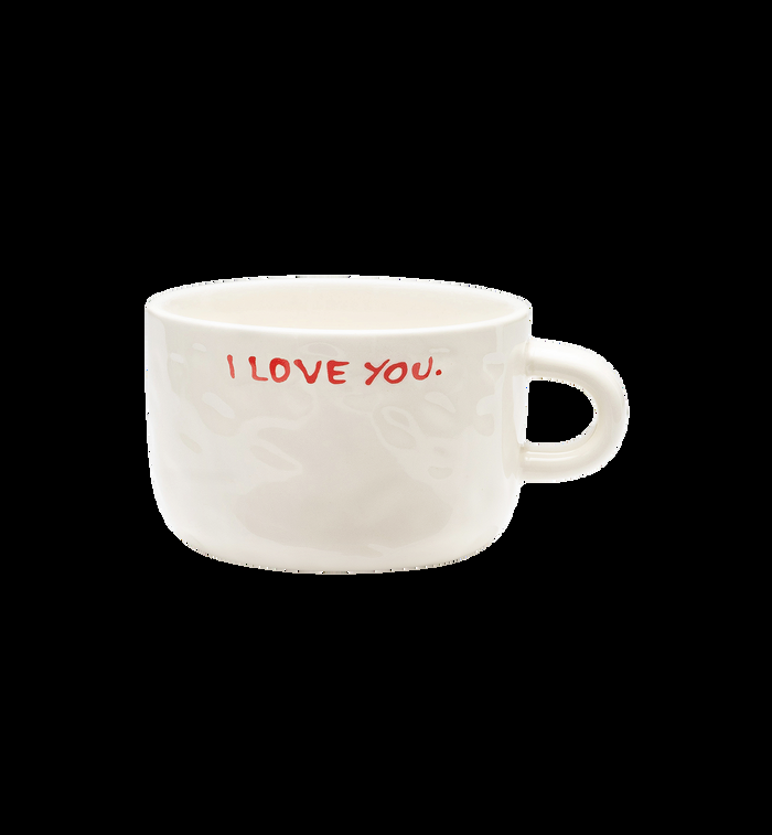 anna nina I Love You Cappuccino Mug