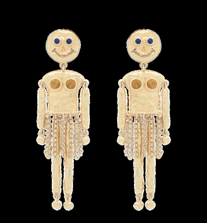 anna nina Iconic Duo Stud Earrings