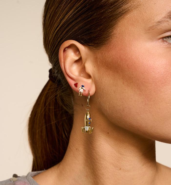 Anna Nina Into Space Charm Silver