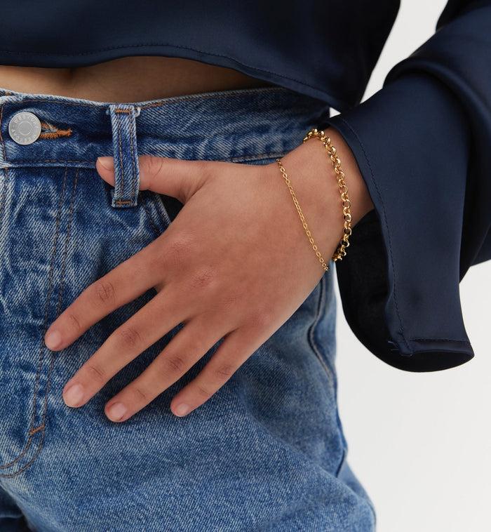 Anna Nina Jasseron Bracelet Silver