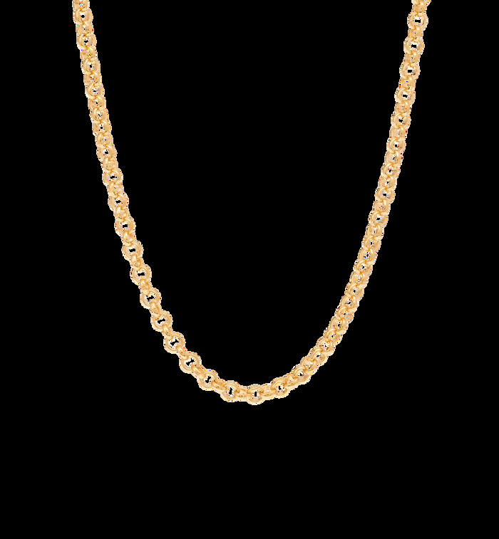 Anna Nina Jasseron Plain Slim Necklace