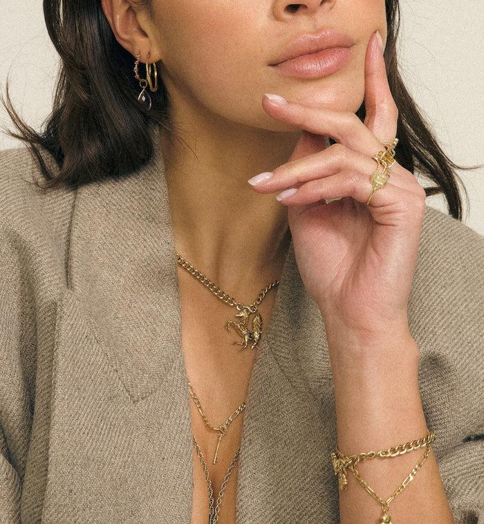 Anna Nina Key To Versaille Charm 14K