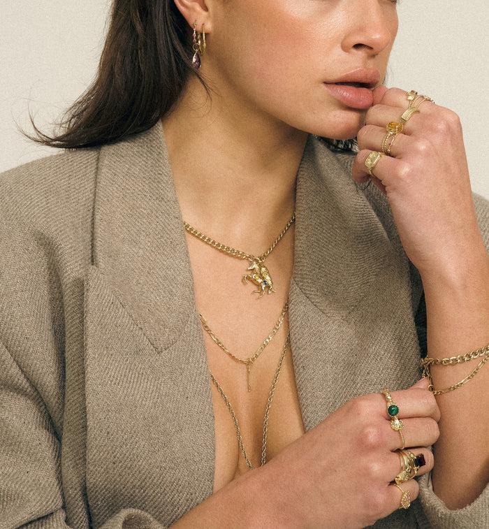 Anna Nina Key To Versaille Charm 14K