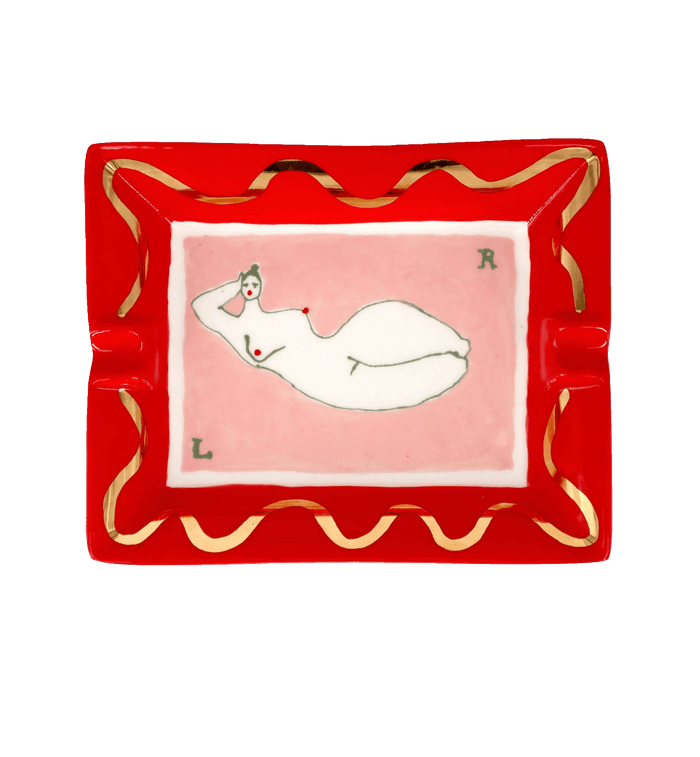 anna nina Laetitia Rouget Sleeping Muse Ashtray