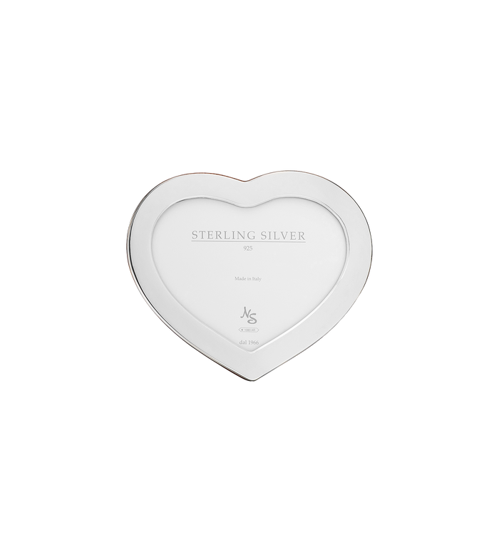 Anna Nina Large Silver Heart Frame