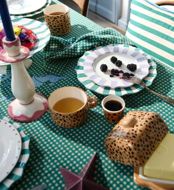 Anna Nina Leopard Butter Dish