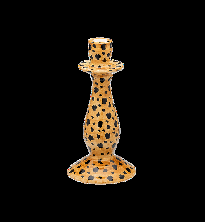 anna nina Leopard Candle Holder