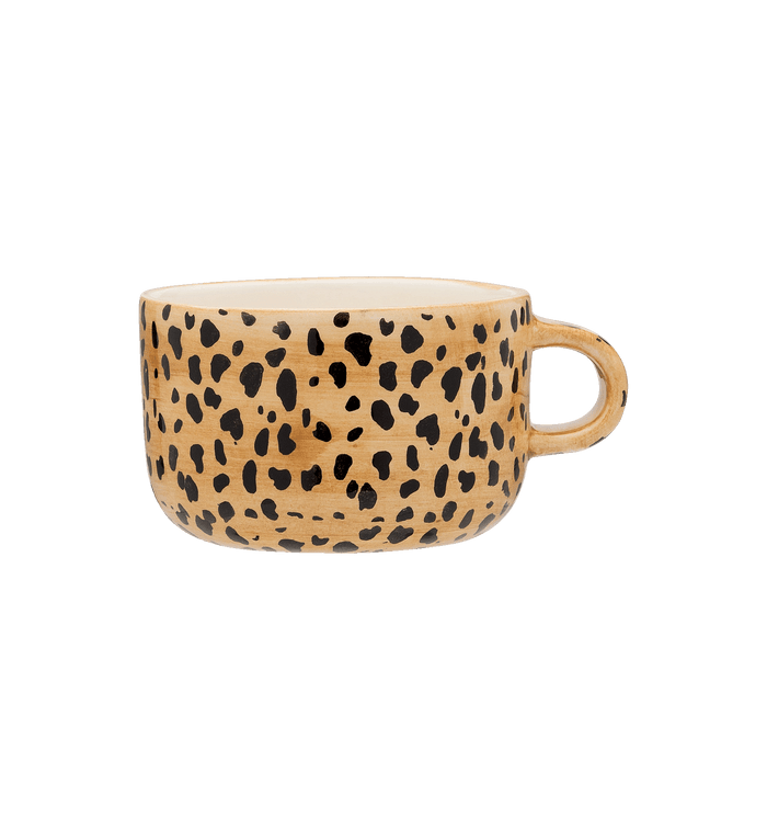 anna nina Leopard Cappuccino Mug