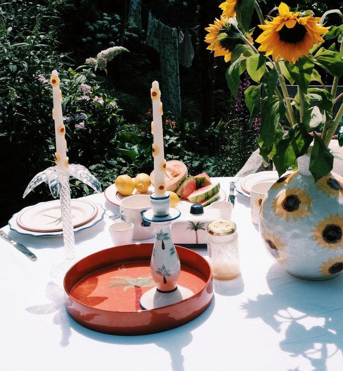 Anna Nina Les Palmiers Candle Holder