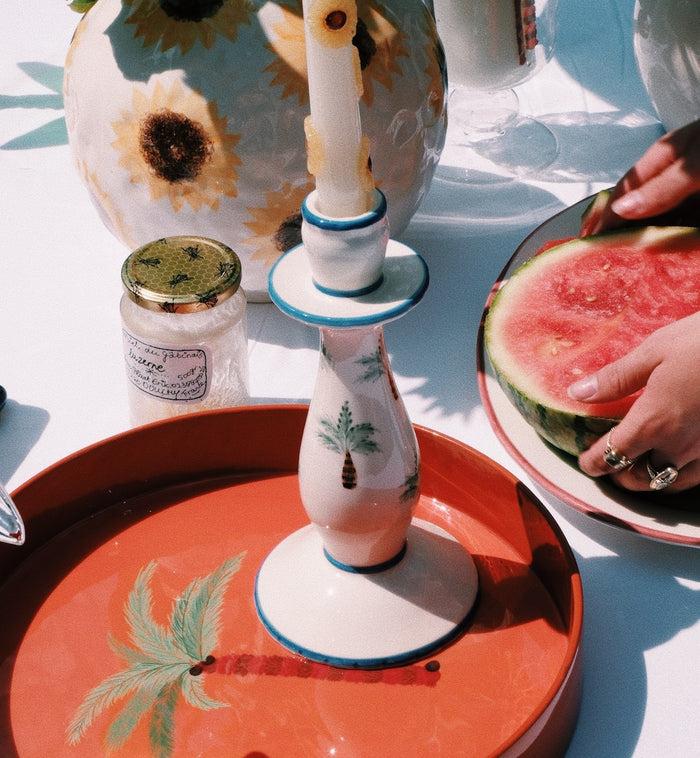 Anna Nina Les Palmiers Candle Holder