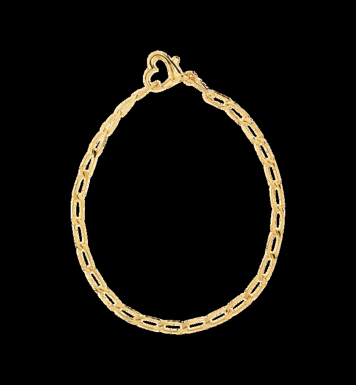 Anna Nina Locked Love Necklace Gold Plated