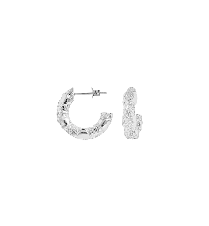 Anna Nina Love City Hoops (S) Gold Plated