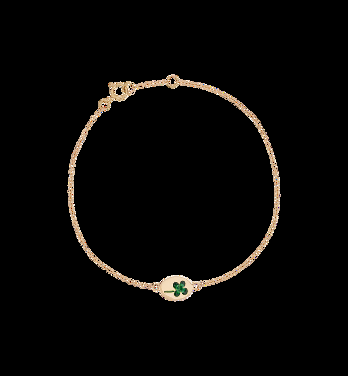 Anna Nina Lucky Clover Bracelet 14K
