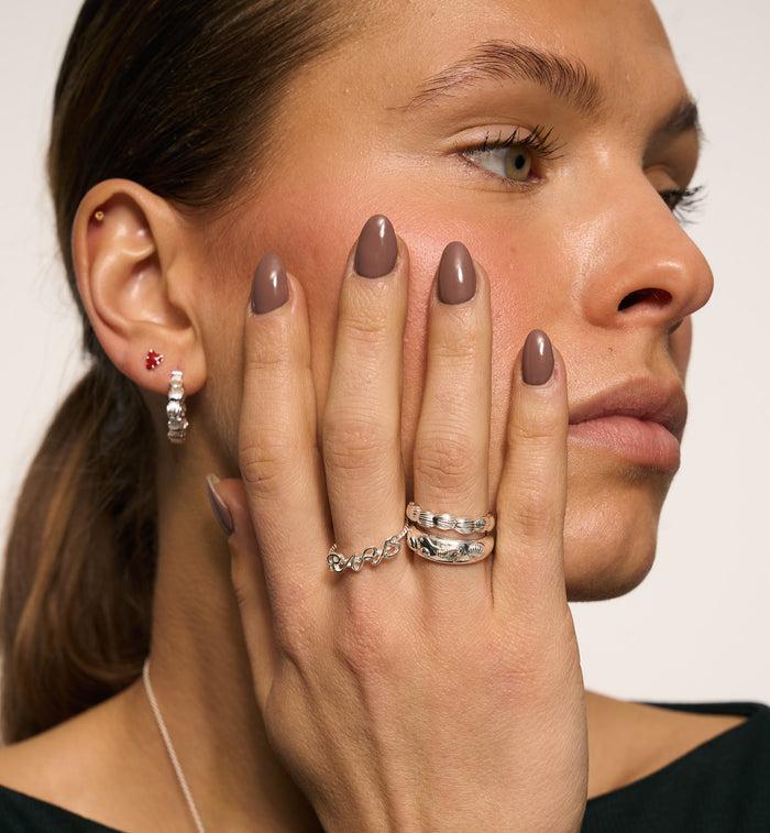 Anna Nina Madeleine Ring Gold Plated