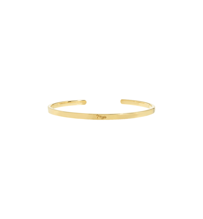 anna nina Magic Bangle Gold Plated