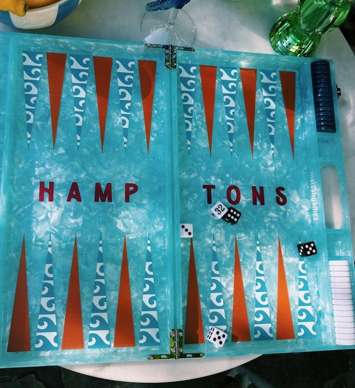 Anna Nina Maison Games Backgammon Hamptons