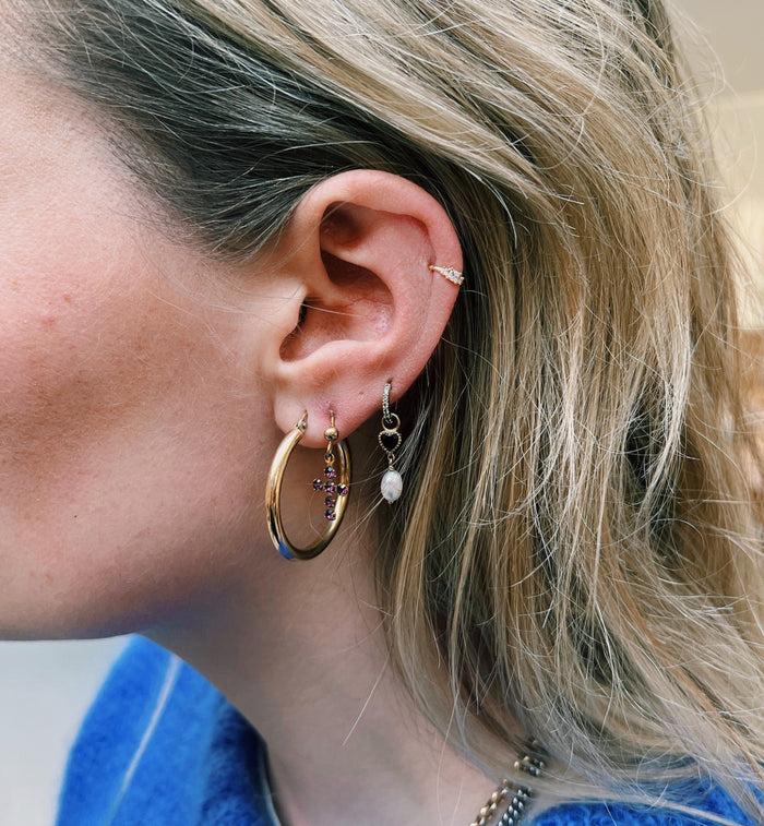 Anna Nina Maria Tash Diamond Princess Earring 14K