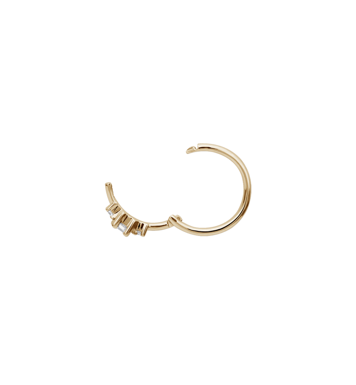 Anna Nina Maria Tash Diamond Princess Earring 14K