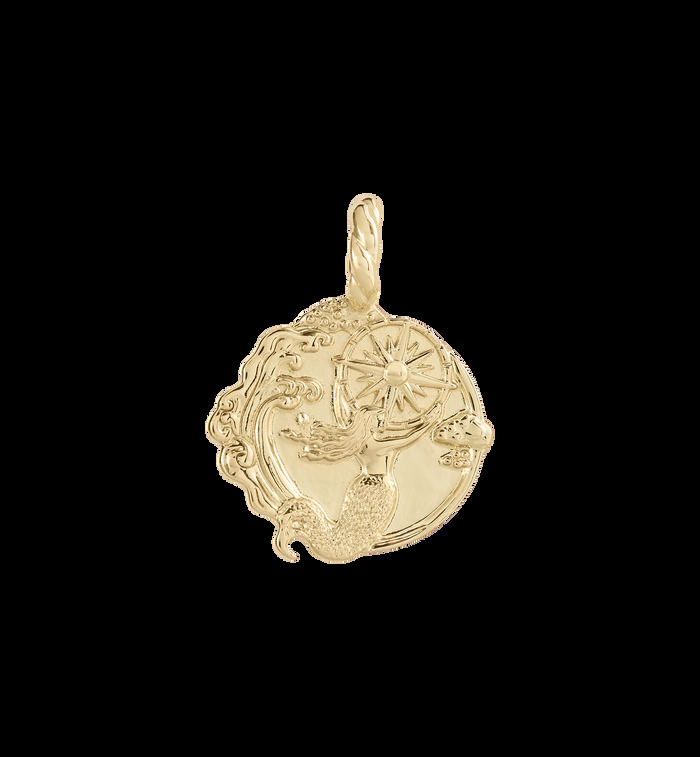 anna nina Memorable Adventure Charm Gold Plated