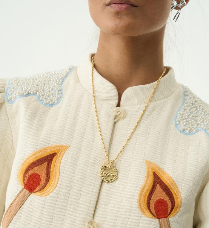 Anna Nina Memorable Birth Charm Gold Plated