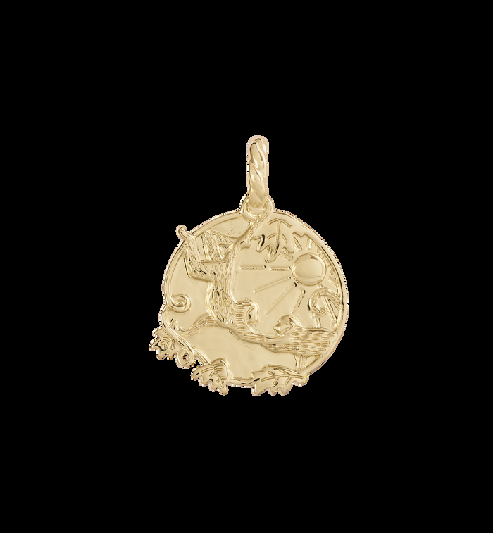 anna nina Memorable Friendship Charm Gold Plated