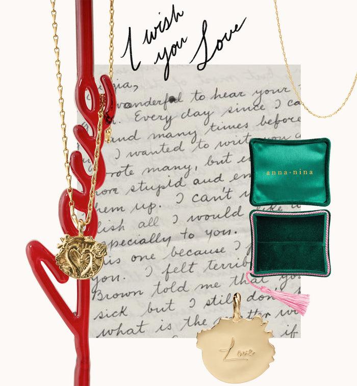 Anna Nina Memorable Love Charm Gold Plated