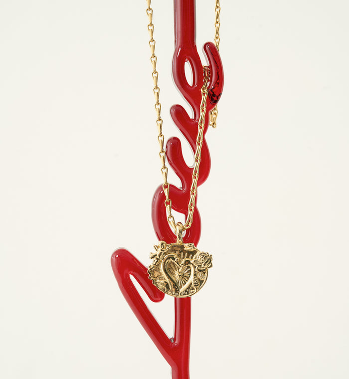 Anna Nina Memorable Love Charm Gold Plated