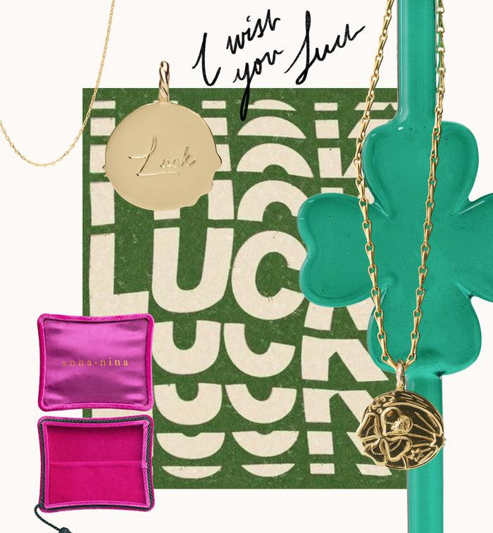 Anna Nina Memorable Luck Charm Gold Plated