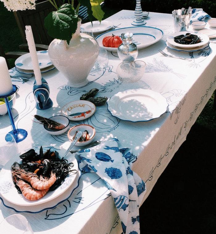 Anna Nina More Fish In The Sea Napkin Set Of 2