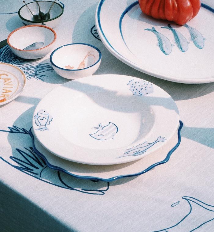 Anna Nina More Fish In The Sea Pasta Plate