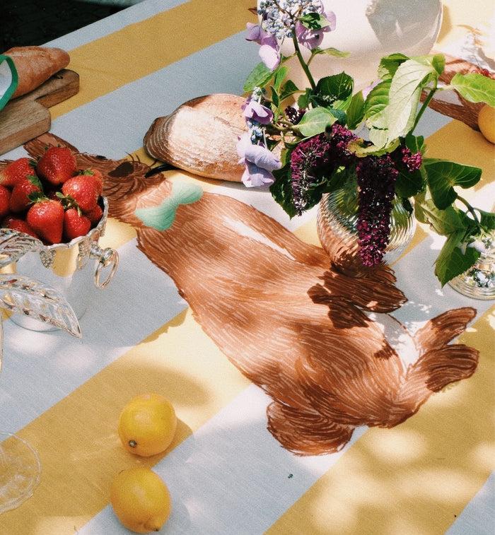 Anna Nina Mr And Mrs Rabbit Tablecloth