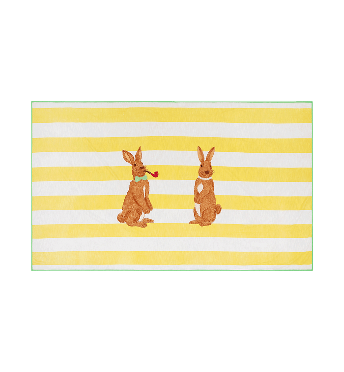 anna nina Mr and Mrs Rabbit Tablecloth