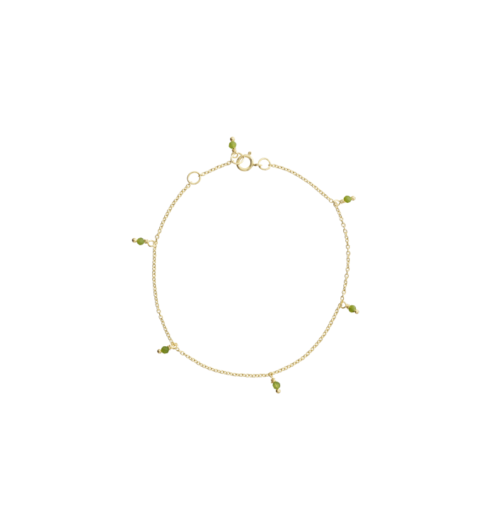 Anna Nina Nova Sage Bracelet 14K