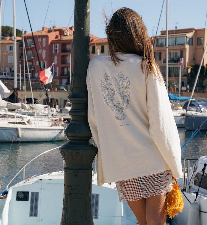 Anna Nina Ocean Sprite T-shirt White