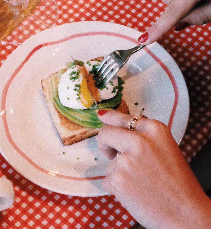 Anna Nina Oeuf Breakfast Plate