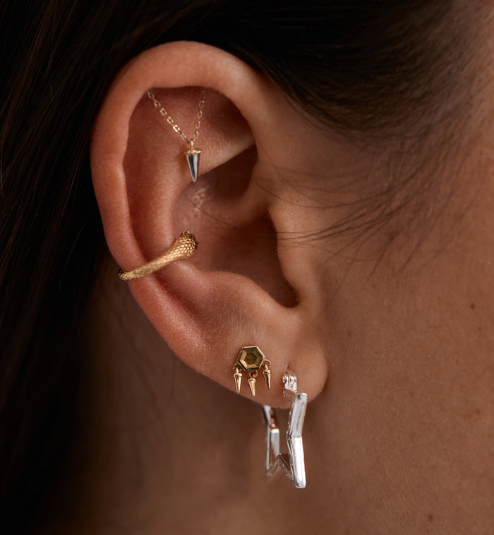 Anna Nina Ophelia Piercing Front 14K