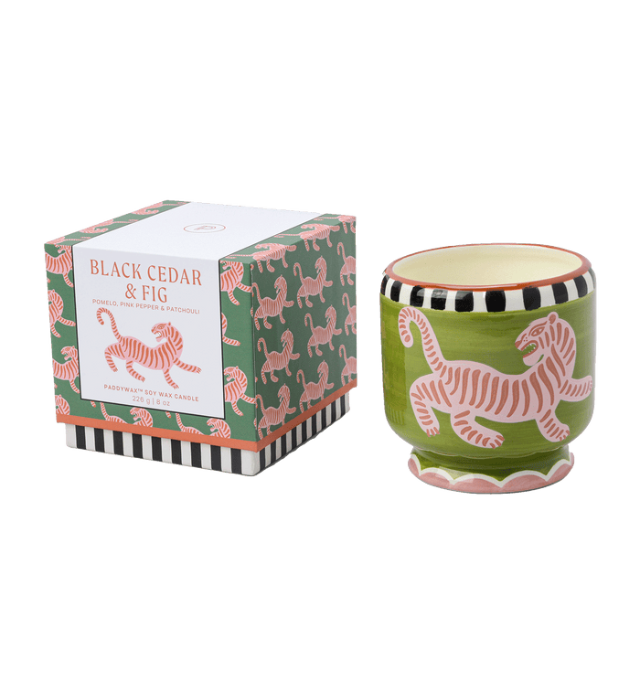 Anna Nina Paddywax Black Cedar Fig Scented Candle