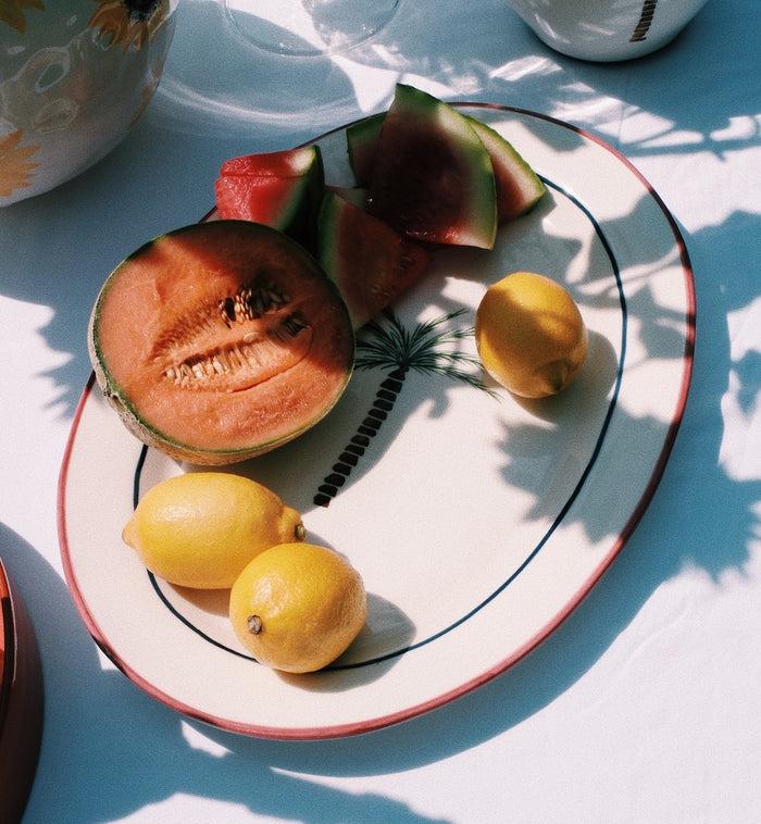 Anna Nina Palm Tree Serving Platter