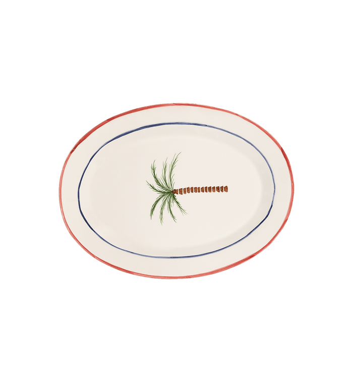 Anna Nina Palm Tree Serving Platter