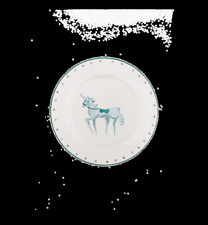 anna nina Pegasus Breakfast Plate