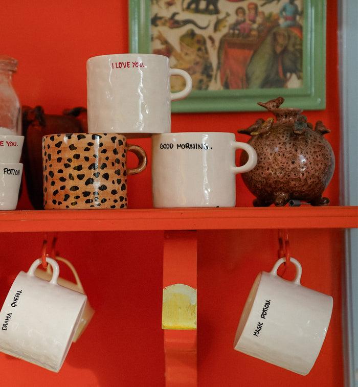 Anna Nina Perfect Morning Mug - Set Of 2 Multicolour