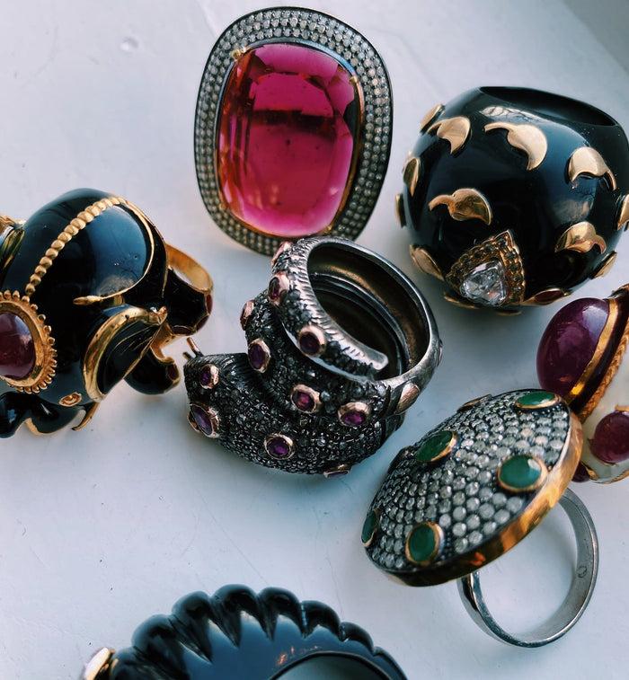 Anna Nina Pioneer Ring Gold Plated